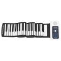 SLADE 88 Keys USB MIDI Roll Up Piano Electronic Portable Silicone Flexible Keyboard Organ Built-in Speaker with Sustain Pedal