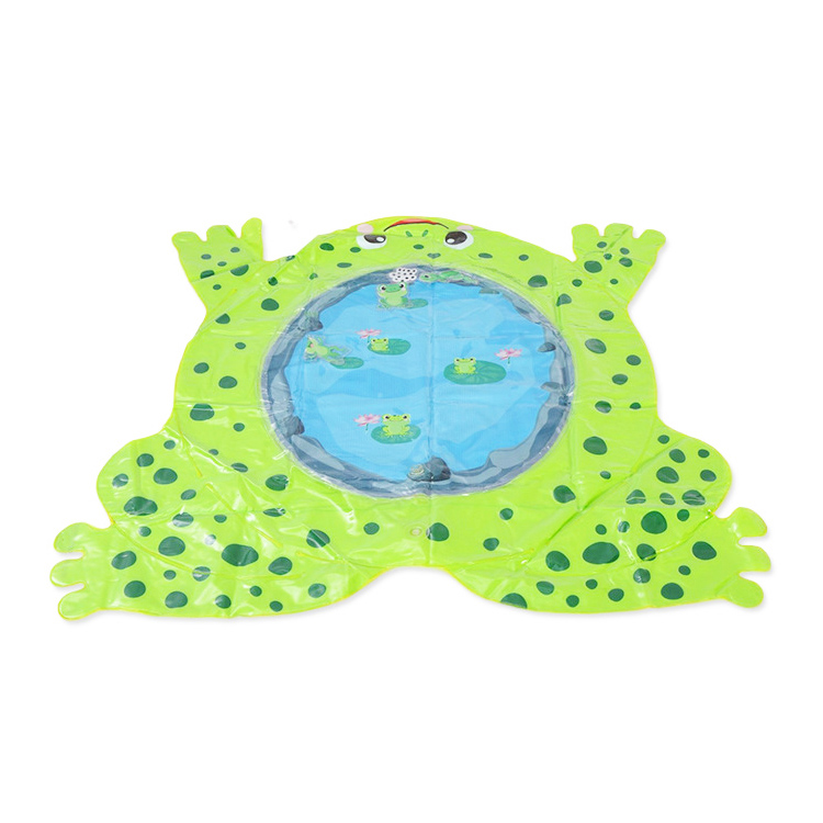 Frog Shape Baby Water Mat Baby Educational Toys 7