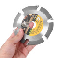 125mm 6 Teeth Circular Saw Blade Grinder Wheel Cemented Carbide Tipped Wood Cutting Disc Durable Woodworking Grinding Tool