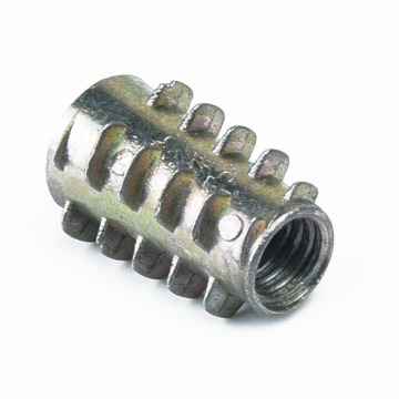 10PCS M4 M5 M6 M8 M10 Hex Drive Screw Threaded Insert Nuts For Wood Furniture Zinc Alloy E-Type Insert Nuts