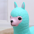 Baby Inflatable Sports Toys Jumping Horse Thicken PVC Bouncy Toys Children Ride on Animal Alpaca for Kids 60*26*56cm