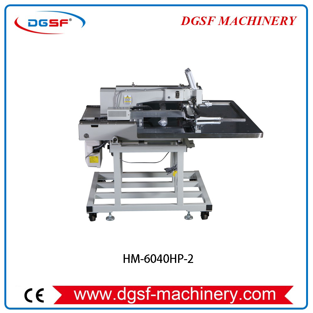 HM-6040HP-2 NEW 6040 cm Pattern Sewing Machine Leather Box Machine Pu Leather Notebook Sewing Machine  (1)