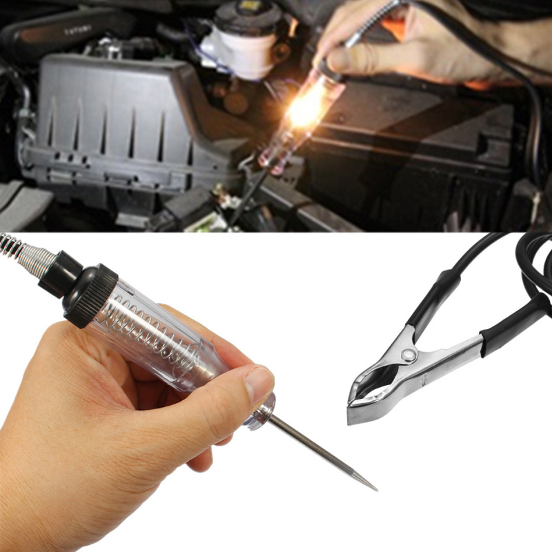 1pcs Car Circuit Tester Probe Light System 6V/12V Test Probe Lamp Auto Light Lamp Voltage Test Pen Car Accessories TXTB1