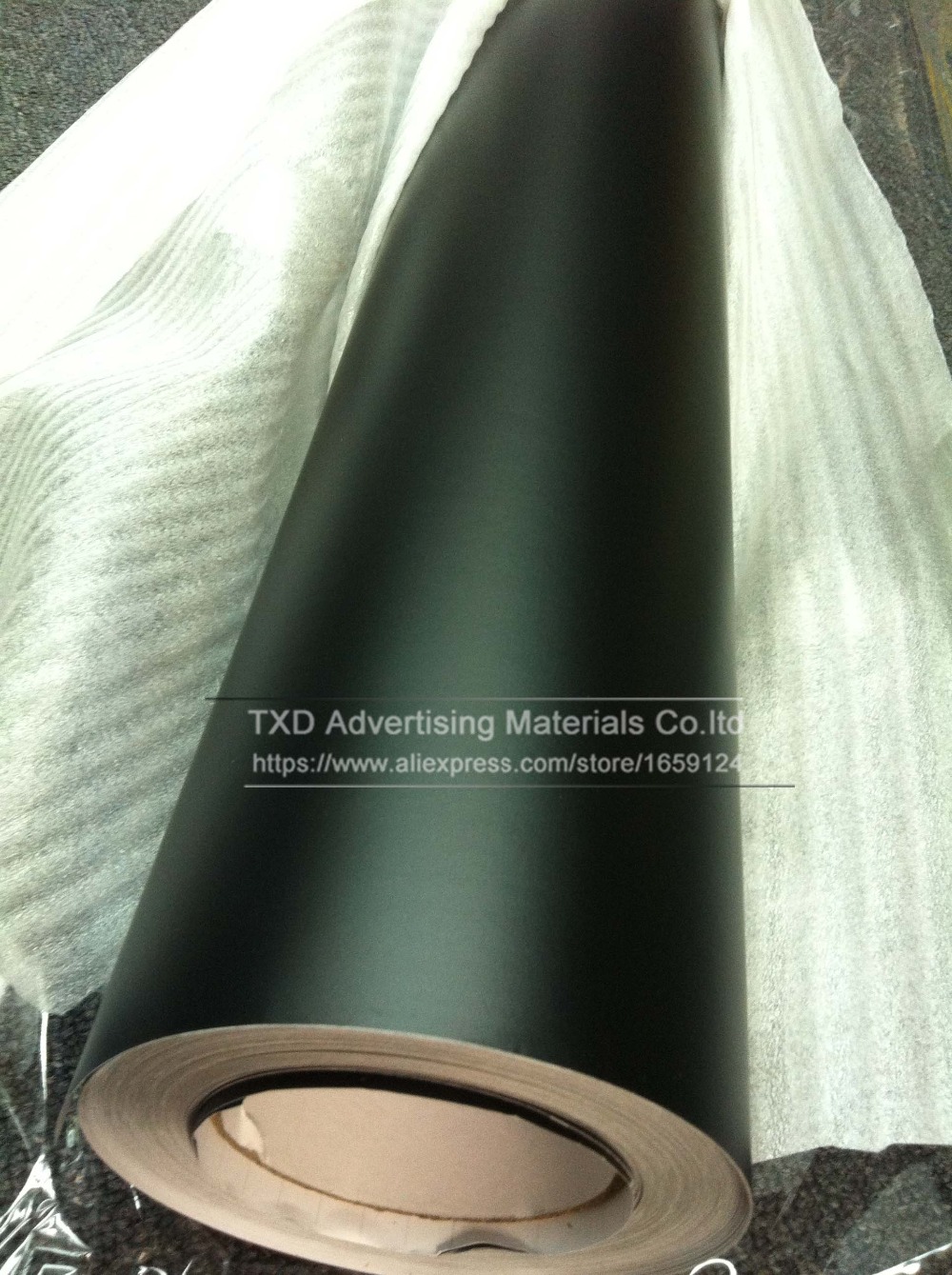 Top quality 10/20/30/40/50/60X152CM/Lot Matte Black Vinyl Film for car wrapping Car matte vinyl sticker with air free bubbles