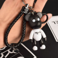 2019 Fashion New Brand rubber Gloomy Bear Keychain Keyring For Women Bag Car Key Chain Trinket Jewelry Gift Souvenirs Llavero