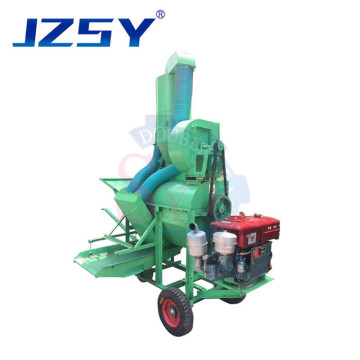 1000kg/h High efficiency diesel driven millet shelling machine/multi purpose sorghum thresher/broomcorn shell threshing machine