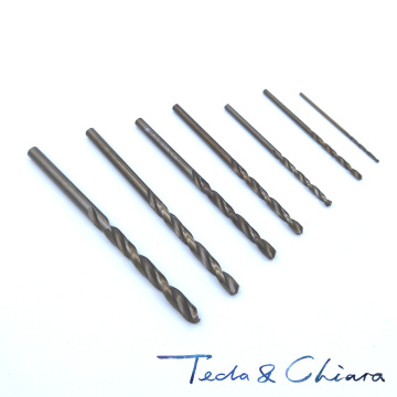 7 7.0 7.1 7.2 7.3 7.4 7.5 7.6 7.7 7.8 7.9 mm HSS-CO M35 Cobalt Steel Straight Shank Twist Drill Bits For Stainless Steel