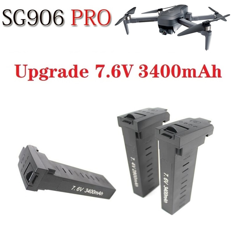 Original For SG906 PRO/X193 PRO/X7 PRO GPS Drone Battery 7.6V 3400mAh Battery Brushless Quadcopter Drones Spare accessories