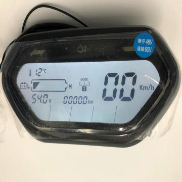 speedometer light/ODO/battery level indicator LCD DISPLAY 48v60v72v84v96v for Electric scooter gauge bike tricycle dashboard