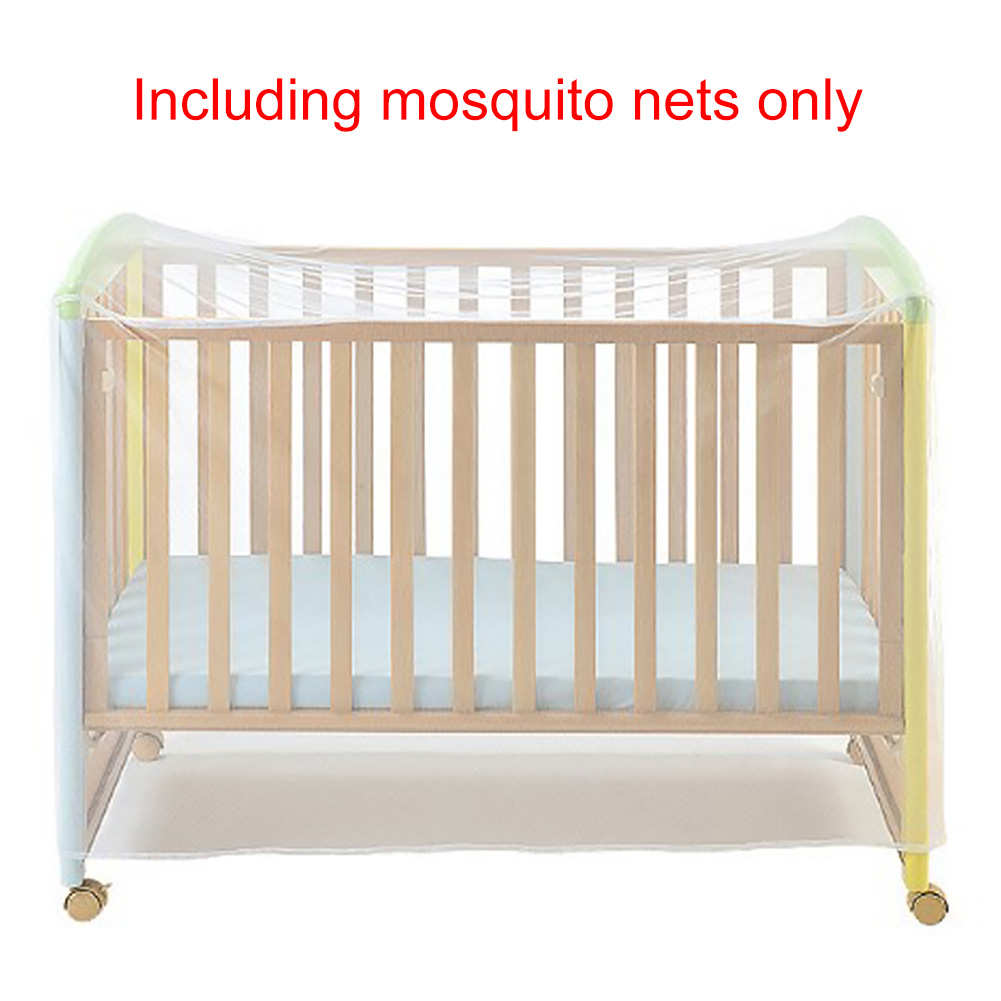 Baby Bedding Home Summer Portable Netting Accessories White Mesh Crib Cover Foldable Cot Insect Polyester Mosquito Net