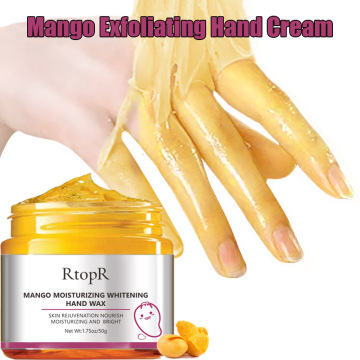 Hot Mangoes Exfoliating Membrane Anti-Aging Moisturizing Hand Cream Repair Calluses Film Hand Skin Cream wyt77