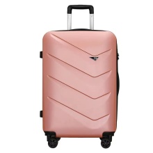 Chinese ABS black Travel Trolley luggage suitcase