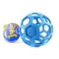 Geometric Ball Pet Dog Toys Natural Non-Toxic Rubber Ball Toy Chew Toys For Small Medium Large Dogs Pet Training Products