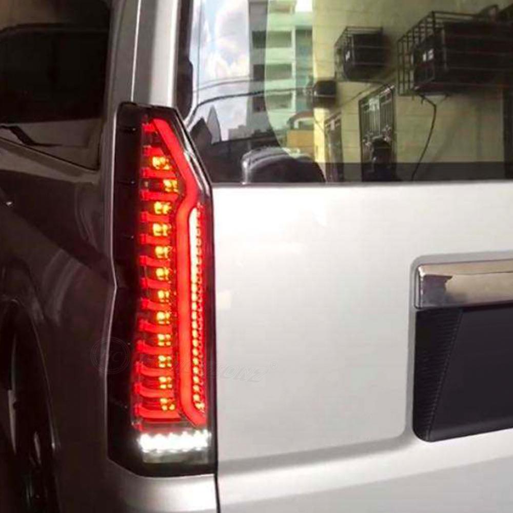 HCMOTIONZ LED Tail Lights For Toyota Hiace 6th H300 2019-2023