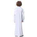 Muslim Boys Abaya Kids Kaftan Islamic Clothing Dubai Jubba Thobe Arab Eid Mubarak Toddler 2-6 6-10 Years Old Traditional Robes