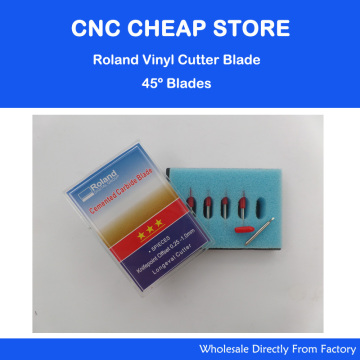 6sets(30pcs)/Lot 45 Degree High Quality Roland Blades General Lettering knife for Roland GX-24 Cutting Plotter Blade Free