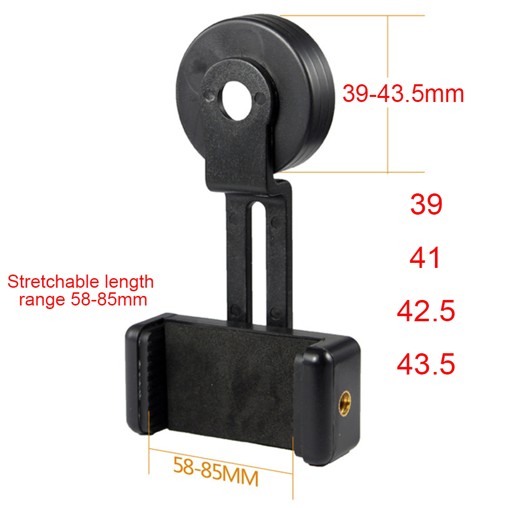Professional Microscope Multifunctional Telescope Accessories Universal Camera Bracket Photography Clip Phone Holder Adapter
