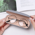 Fashion Glasses Case Women Men Sunglasses Cover Leather Eye Glasses Hard Shell Protector Reading Eyewear Case Spectacles Box