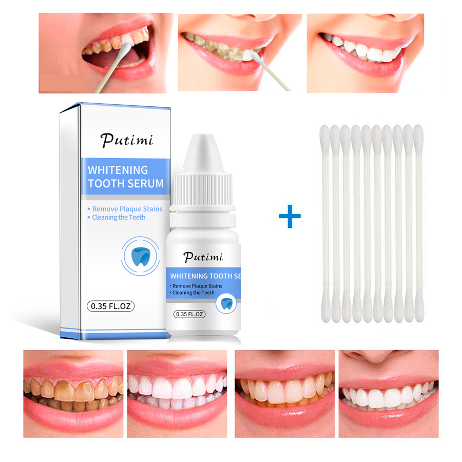 Teeth Whitening Pen Essence Oral Cleansing Oral Hygiene Serum Remove Plaque Stains Tooth Whitener Pen Cleaning Serum Dental Tool