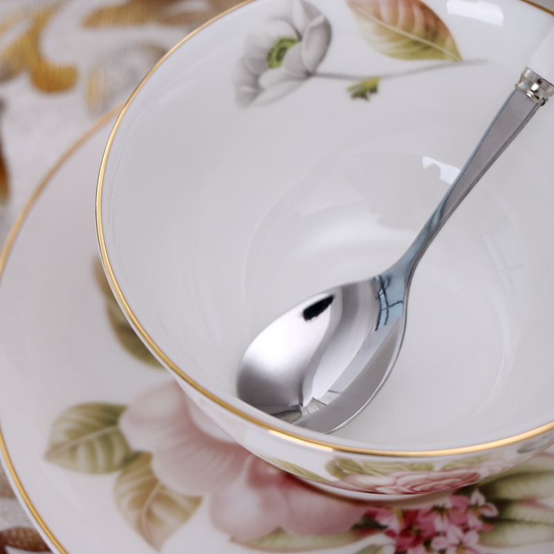 Bone China Tea Cup Saucer Spoon Set Elegant Ceramic Teacup 200ml British Porcelain Coffee Cup Dropshipping