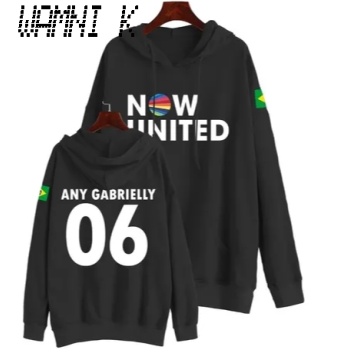 WAMNI 2020 Now United Hoodie Sweatshirts Men Women Any Gabrielly 06 Brasil Pullover Unisex Harajuku Tracksui