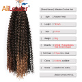 AliLeader Synthetic Nubian Twist low temperature Braiding Hair Bulk 30strands long Passion Twists Crochet Hair Extension