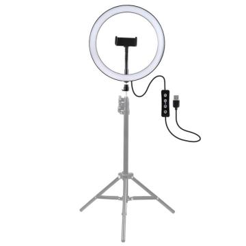 26/30cm Dimmable Ring Lamp For Photography Selfie LED Ring Light With Tripod Stand For Makeup/Live Streaming / Youtube Video