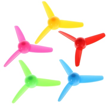 Wind Power Toy Three Blade Plastic Propeller Accessories Shaft Diameter 2mm Propellers Remote Control Parts