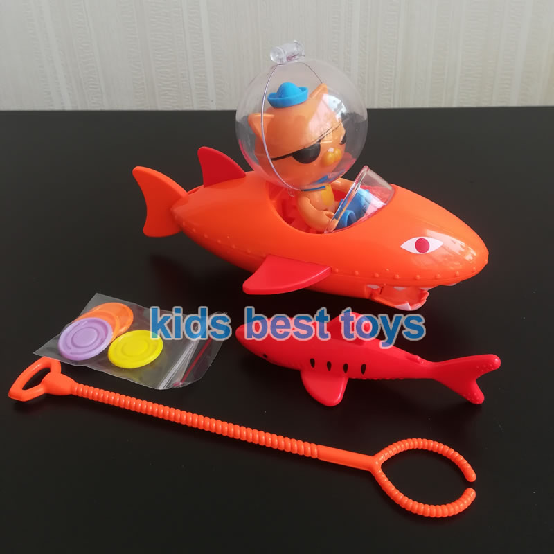 3 sets Octonauts Submarine Boat Ship Model GUP-A Lantern Boat with Octonauts Figures Baby Toys Gift