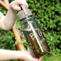 Bpa Free 2L Large Capacity Creative Bicycle Sport Outdoor Plastic My Water Bottle Portable Juice Straw Kettle With Tea Strainer