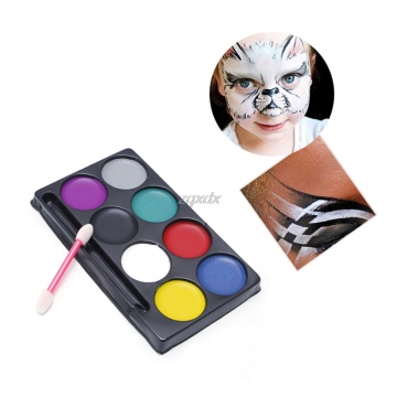 8 Colors Body Face Paint Kit Art Makeup Painting Pigment Fancy Dress Up Party Whosale&Dropship