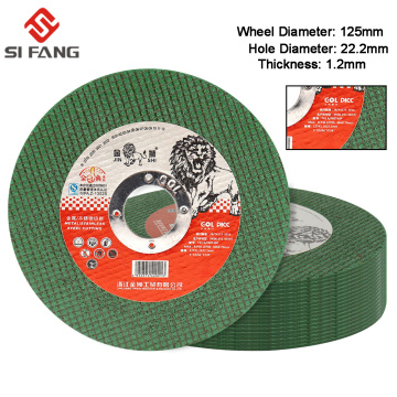 2-50pcs 125mm Metal Cutting Disc Angle Grinder Stainless Steel Grinding Cutting Resin Double Mesh Ultra-Thin Polishing Piece