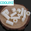 Insulation column plastic cushion column straight through column nylon sleeve ABS gasket round hole pillar spacer M3M4 100PCS