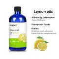 KIUNO 150ML Lemon Essential Oils 100% PURE NATURAL Premium Therapeutic Grade Aromatherapy Massage Relax Essential Oil 4.5 fl oz