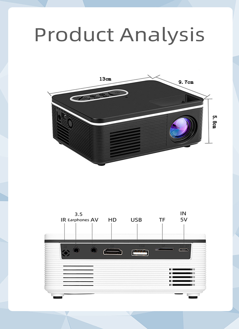 smallest hd projector