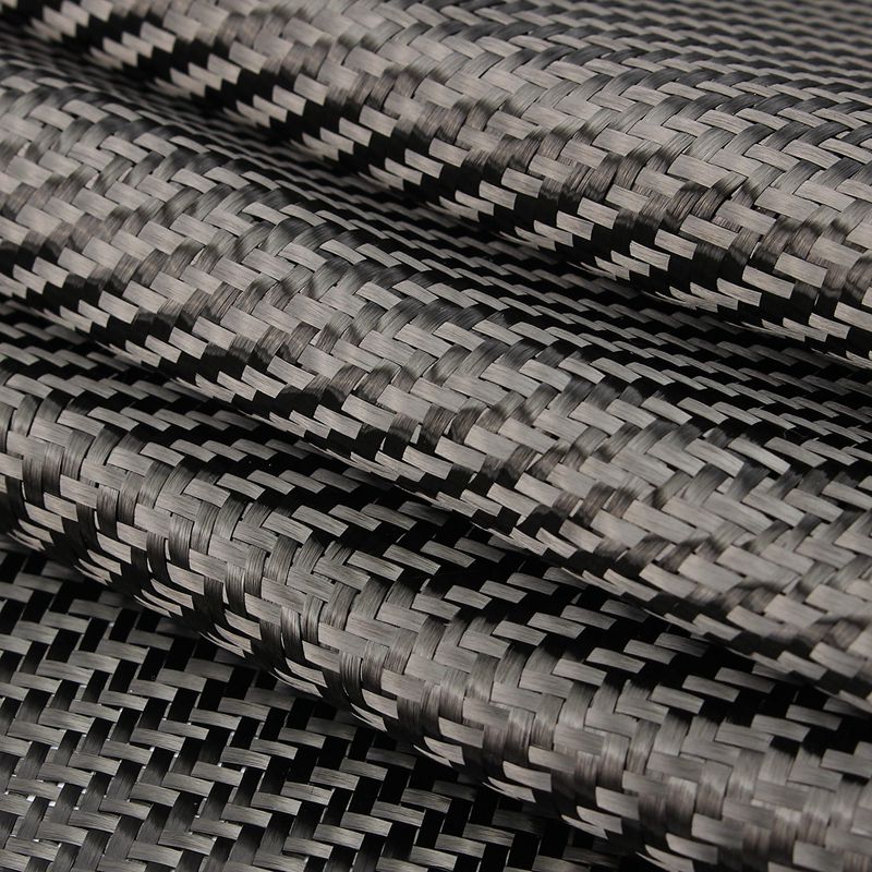 KiWarm A+ 3K 200gsm 0.1mm Real Carbon Fiber Cloth Twill 39.76" x 20" Carbon Fabric for Commercial Industry Repair Hot Selling