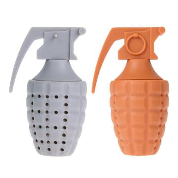 Silicone Grenade Shape Tea Filter Strainer Drink Coffee Infuser Percolator for Drinking Coffee Tea Accessories
