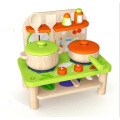 New Fashion Cute Wooden Doll Kitchen Toy for Kids and Children