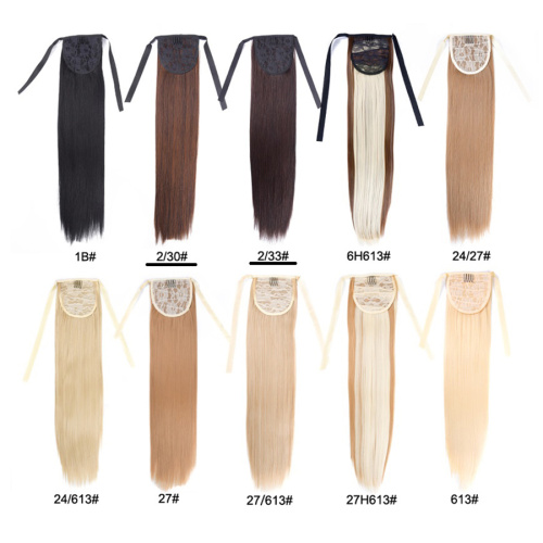 Natural Long Silky Straight Ponytail Clip-In Hair Piece Supplier, Supply Various Natural Long Silky Straight Ponytail Clip-In Hair Piece of High Quality