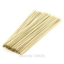 48Pcs Bamboo Skewers 40/45/50cm 5mm Bold Tornado Potato Skewer Bamboo BBQ Skewers Sticks Kabob Fruit Vegetable Barbecue Sticks