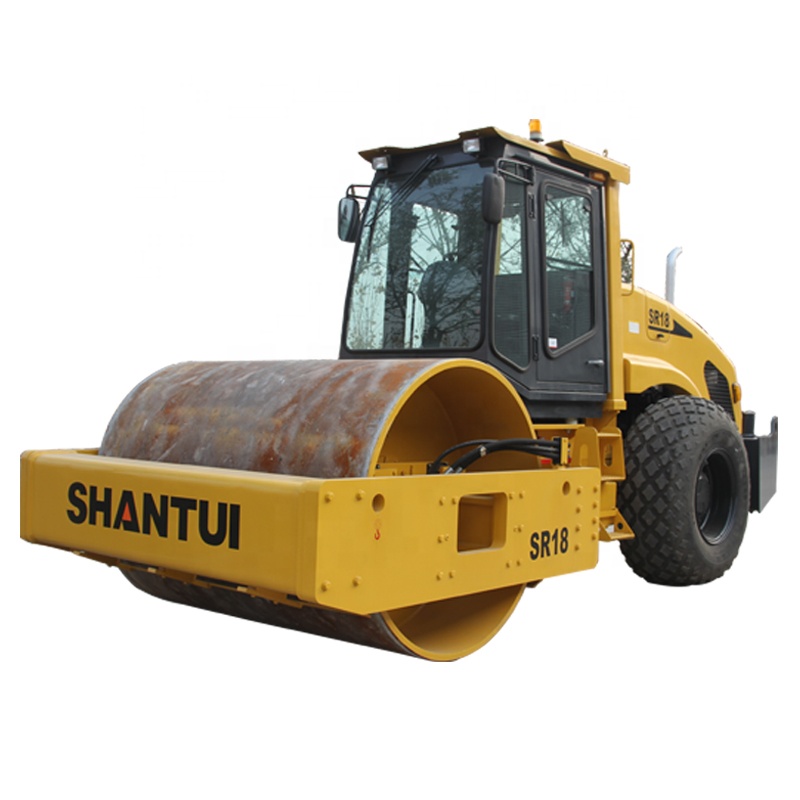 Shantui SR18 machine single drum vibratory road roller