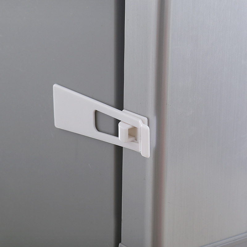 1pc Safety Child Lock Home Refrigerator Lock Fridge Freezer Door Catch Lock Toddler Kids Child Cabinet Safety Lock For Baby