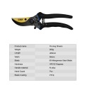PROSTORMER Pruning Shears scissor Professional PVC Handguard 65 Manganese Steel secateurs Gardening Scissors Graft Pruners Tools