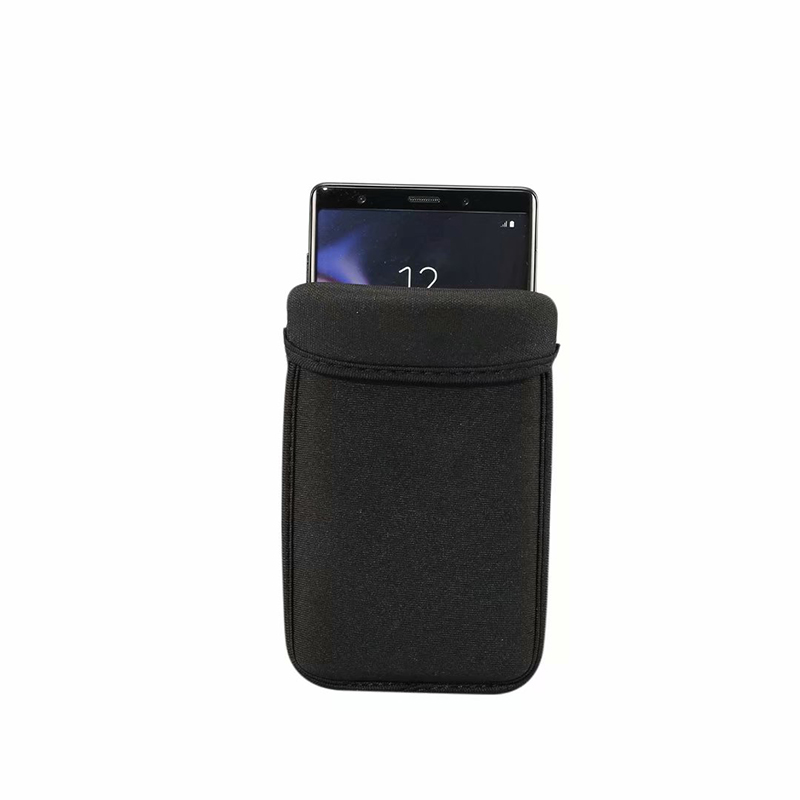 black Universal mobile phone pouch case,Smartphone Neoprene soft cover shockproof for Google for Huawei for ZTE bag