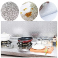 Kitchen Oil Proof Waterproof Sticker Aluminum Foil Kitchen Stove Cabinet Stickers Self Adhesive Wallpapers DIY Wall Stickers