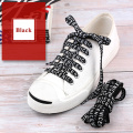 1 Pair Stylish Flat Printed Letter Shoelaces Pretty Bootlaces Trendy Colourful Length Specialty Canvas Sneakers Shoe string
