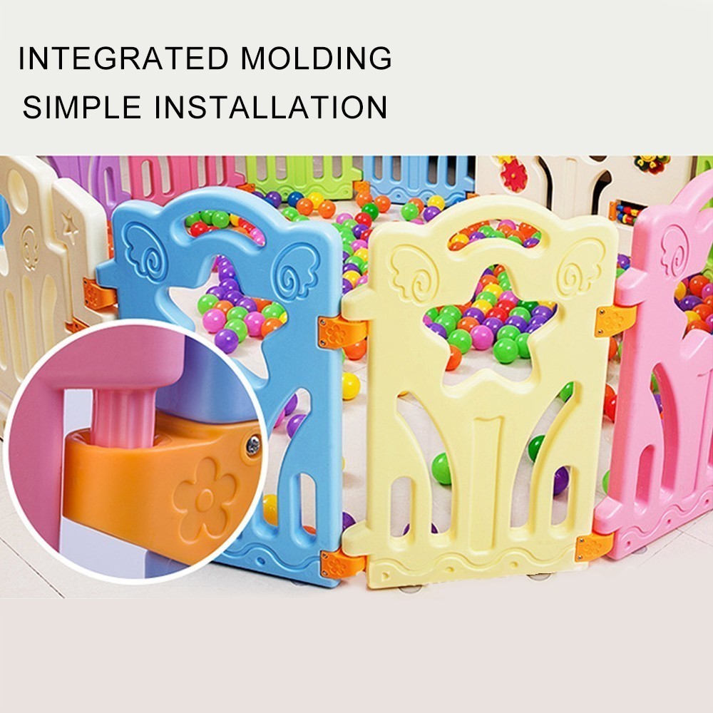 Kids Playground Baby Fence Indoor Park Family Amusement Toys For Children Safety Playpen For Baby Barriere De Securite Ball Pit