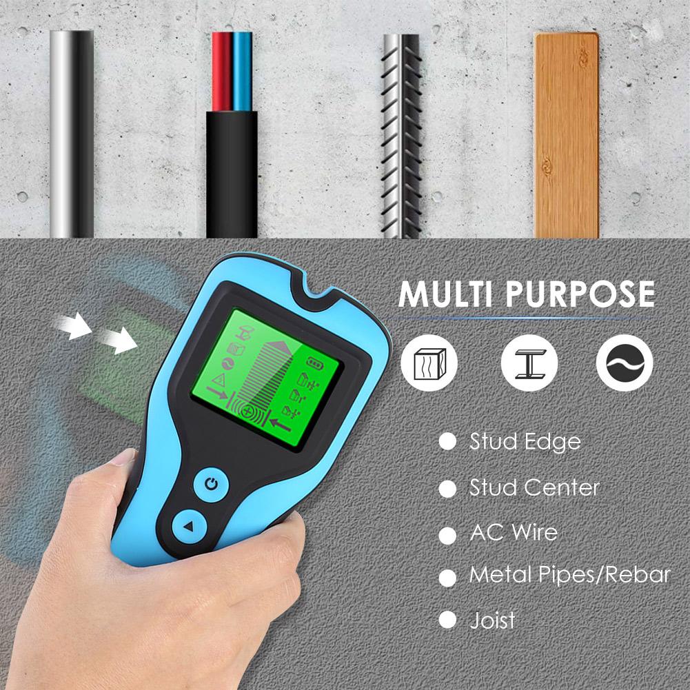 3In1 Sensor Wall Scanner Pipe Finder Pipe Wire Detector Electronic Stud Locator Wood Joist Wall Scanner For Metal Detector Tools