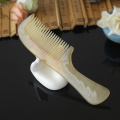 Salon Shop Straight Curly Hair Comb Handmade Natural Sheep Comb Massage Hair Brush Anti-Static Hair Comb For Gift G1021