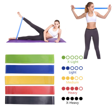 Resistance Bands Fitness Gum Rubber Equipment For Fitness Pilates Workout Latex Strength Training Athletic Pull Rubber Band